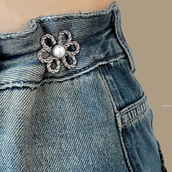Adjustable Waistband Buckle for Pants