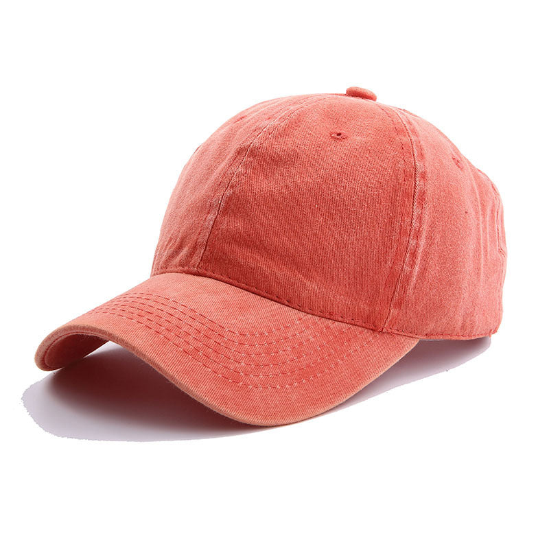 Adjustable Washed Cotton Baseball Cap