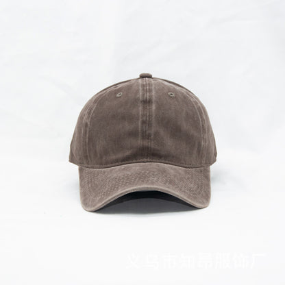 Adjustable Washed Cotton Baseball Cap