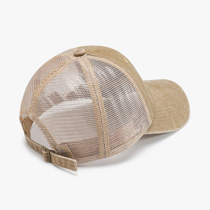 Adjustable Washed Cotton Sun Hat