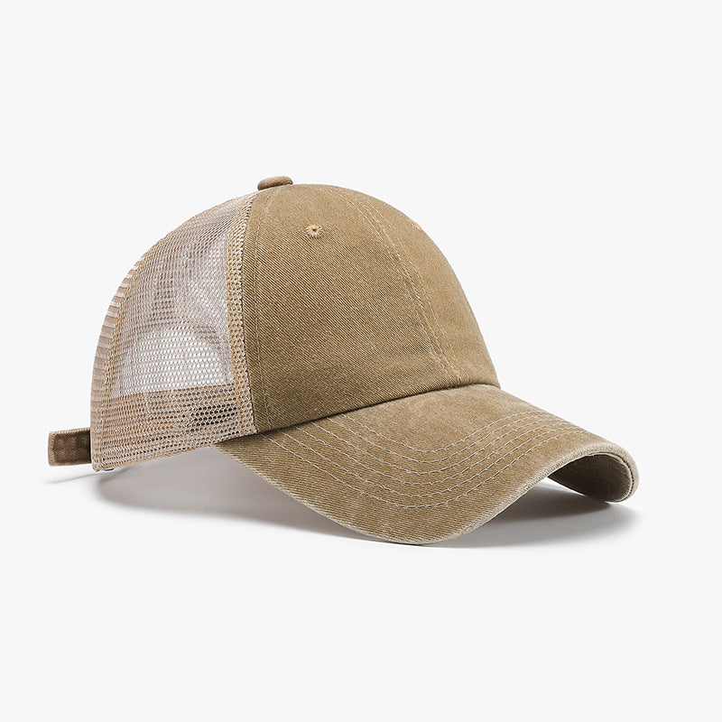 Adjustable Washed Cotton Sun Hat