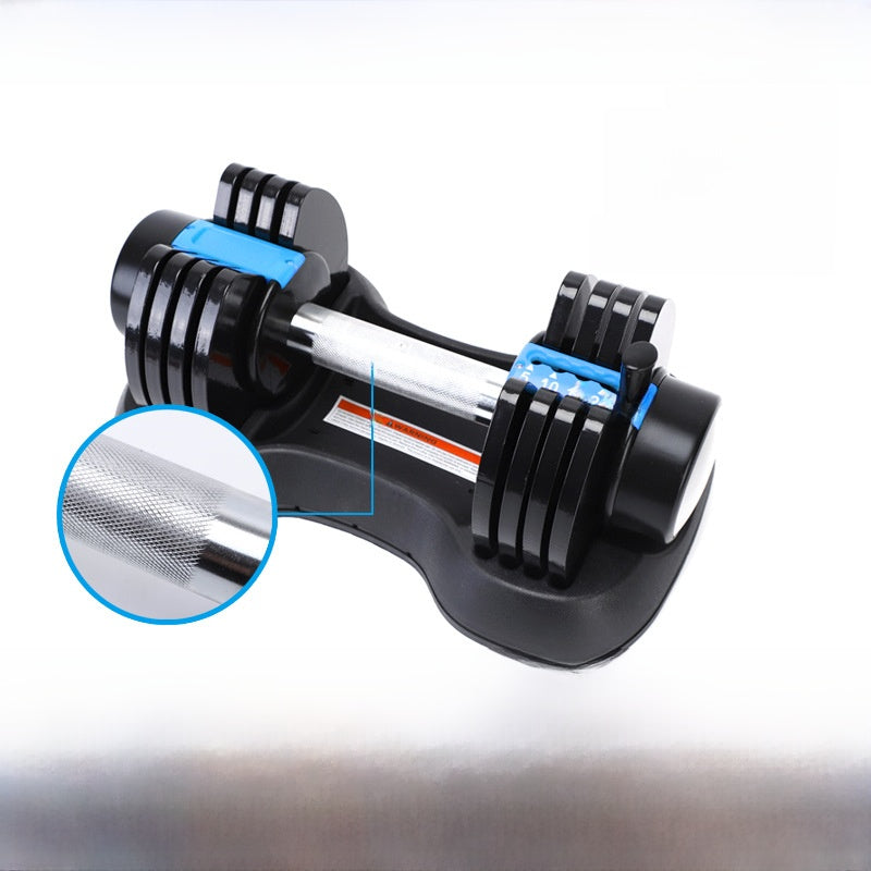 Adjustable weight dumbbell