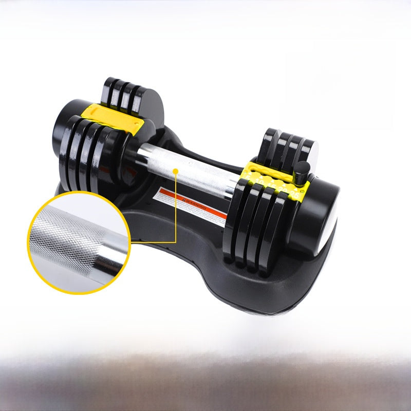 Adjustable weight dumbbell