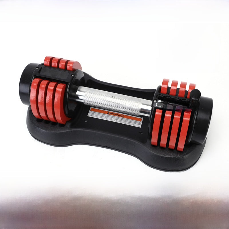 Adjustable weight dumbbell