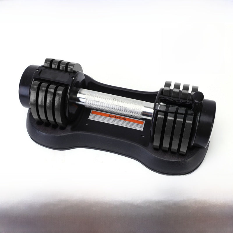Adjustable weight dumbbell