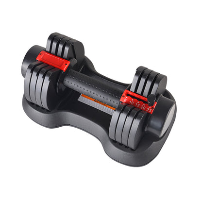Adjustable weight dumbbell