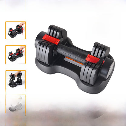Adjustable weight dumbbell
