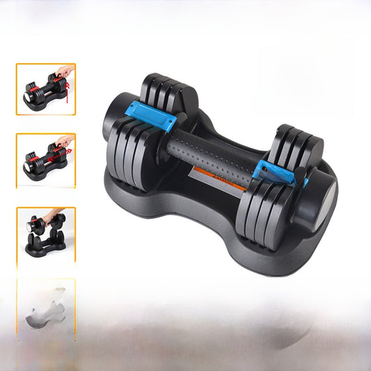 Adjustable weight dumbbell