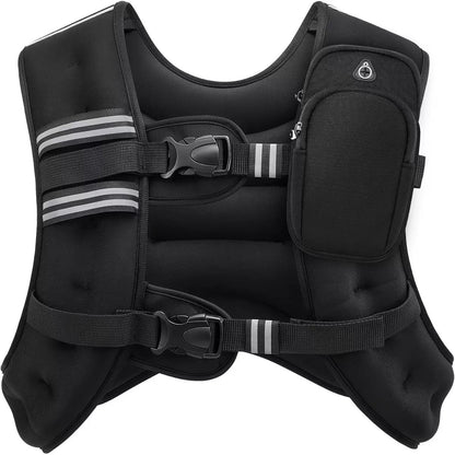 Adjustable Weight Vest for Fitness Training