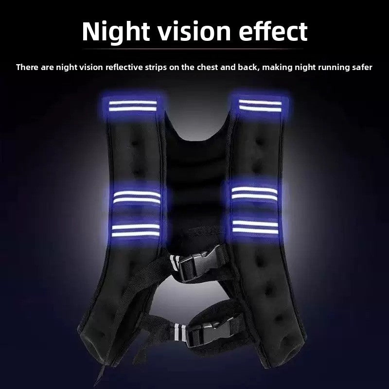 Adjustable Weight Vest for Fitness Training