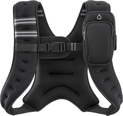 Adjustable Weight Vest for Fitness Training
