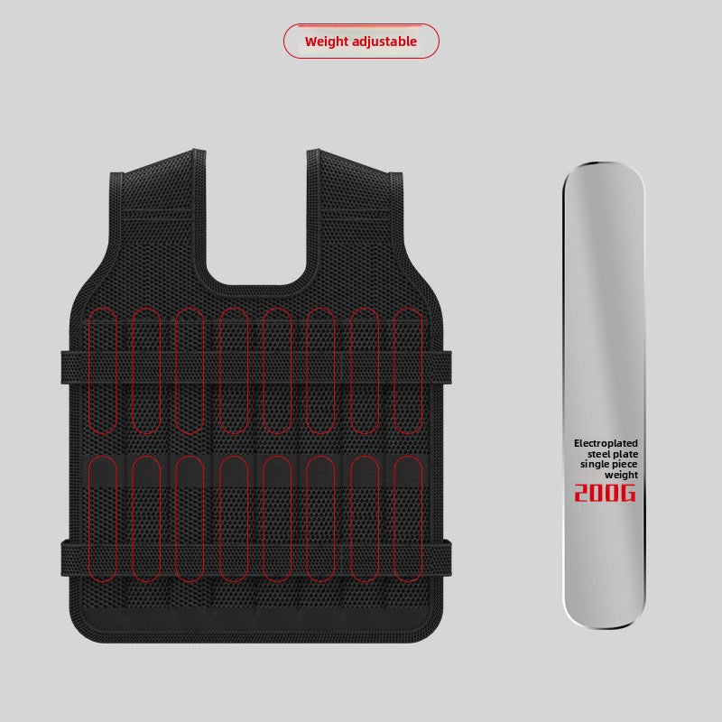 Adjustable Weight Vest for Fitness Training