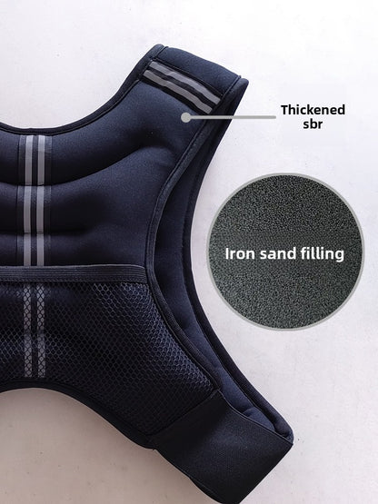 Adjustable Weight Vest for Fitness Training