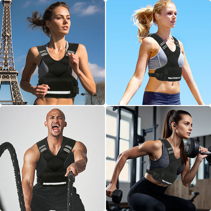 Adjustable Weight Vest for Strength Training