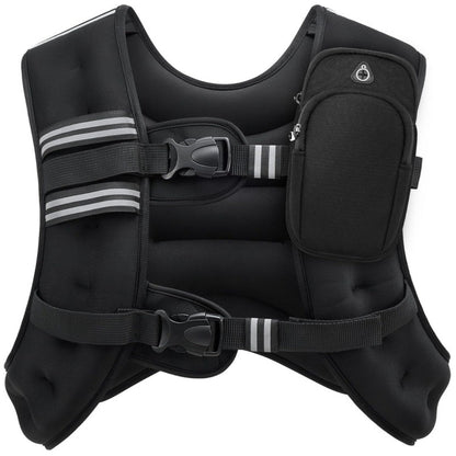Adjustable Weighted Training Vest with Reflective Details