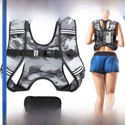 Adjustable Weighted Vest Fitness Training Equipment