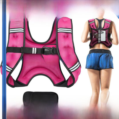 Adjustable Weighted Vest Fitness Training Equipment