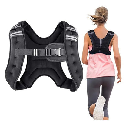 Adjustable Weighted Vest Fitness Training Equipment