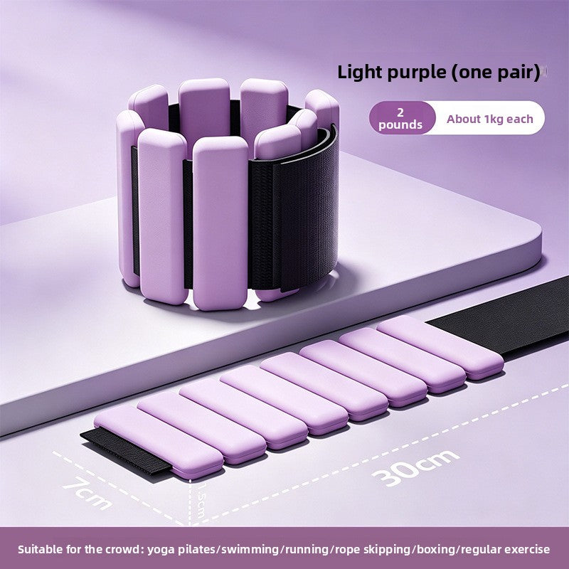 Adjustable Weighted Wrist and Ankle Straps for Fitness