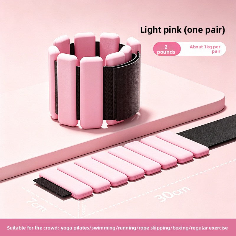 Adjustable Weighted Wrist and Ankle Straps for Fitness