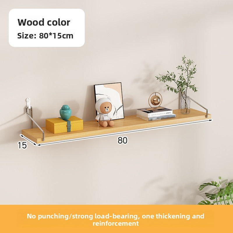 Adjustable Wood Wall Mounted Shelf
