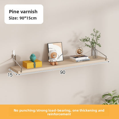 Adjustable Wood Wall Mounted Shelf