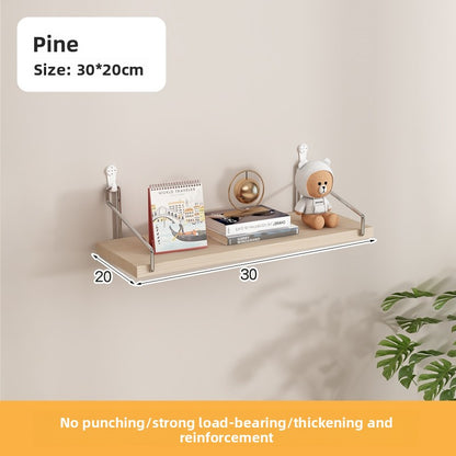 Adjustable Wood Wall Mounted Shelf