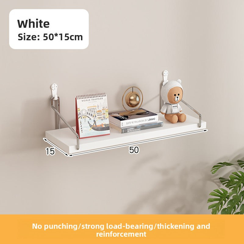 Adjustable Wood Wall Mounted Shelf