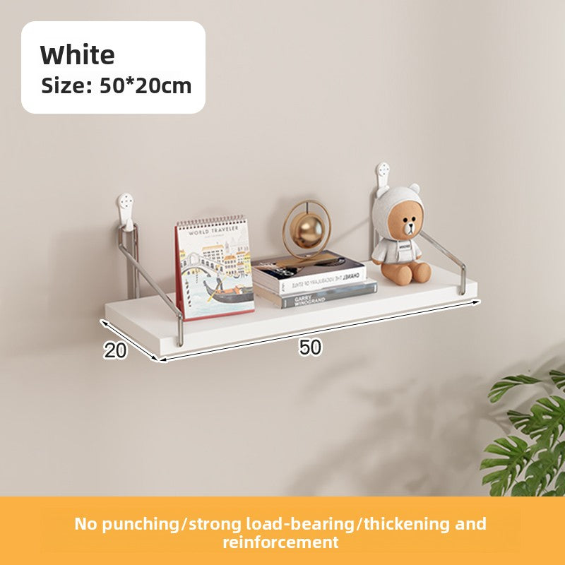 Adjustable Wood Wall Mounted Shelf