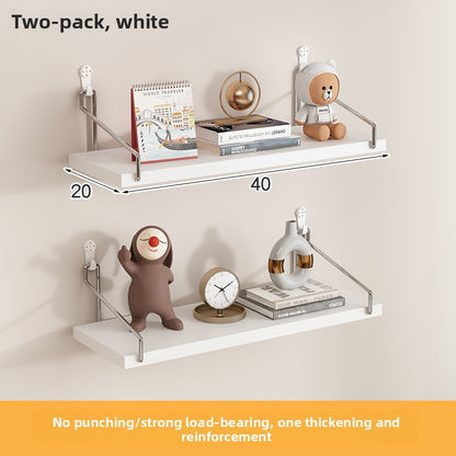Adjustable Wood Wall Mounted Shelf