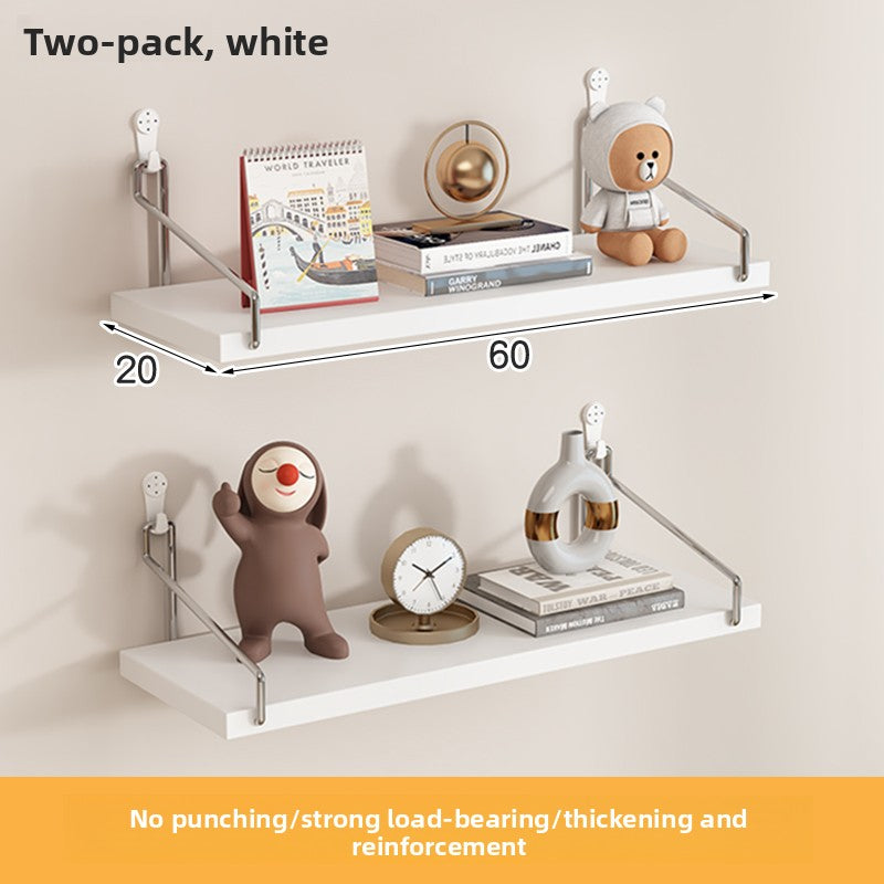 Adjustable Wood Wall Mounted Shelf