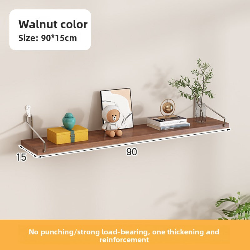 Adjustable Wood Wall Mounted Shelf