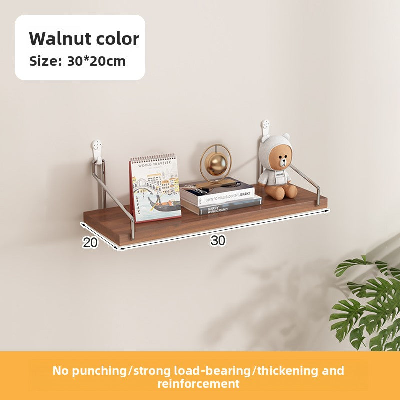 Adjustable Wood Wall Mounted Shelf