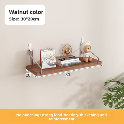 Adjustable Wood Wall Mounted Shelf