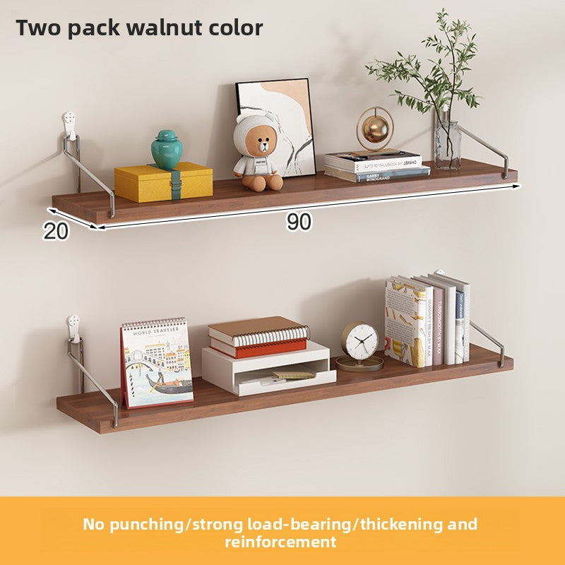 Adjustable Wood Wall Mounted Shelf