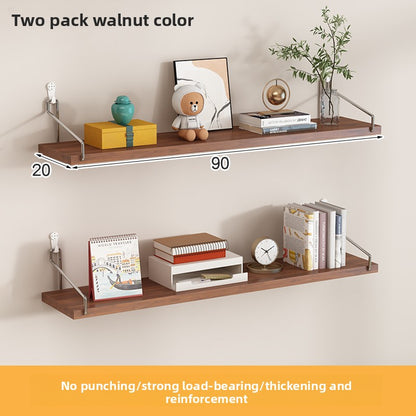 Adjustable Wood Wall Mounted Shelf