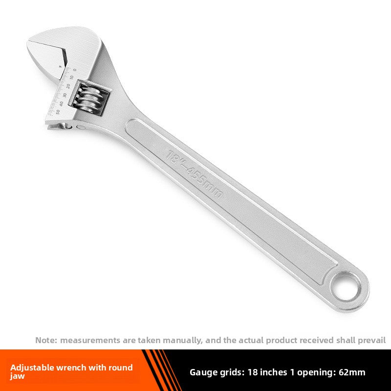 Adjustable Wrench with Self-Locking Mechanism