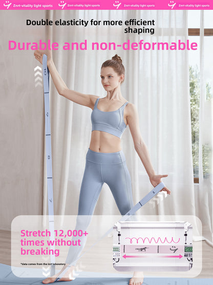 Adjustable Yoga Resistance Band for Strength Training and Stretching
