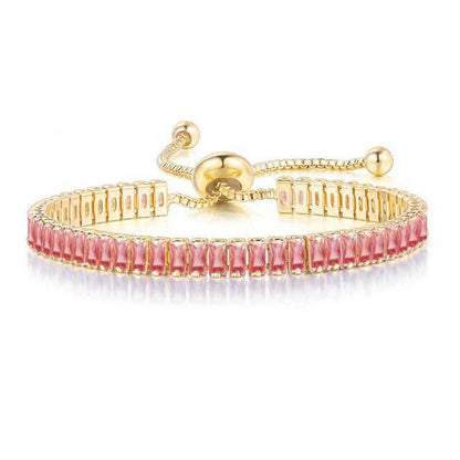Adjustable Zircon Crystal Bracelet