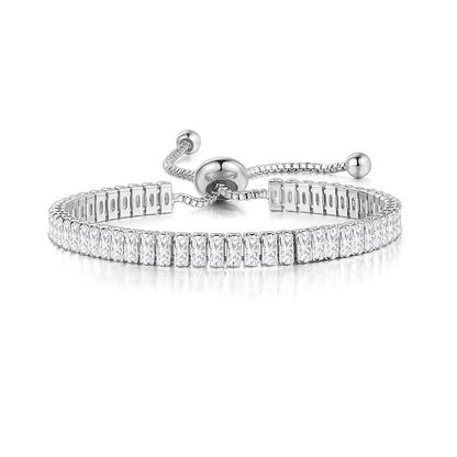 Adjustable Zircon Crystal Bracelet