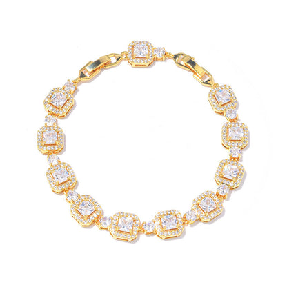 Adjustable Zircon Gemstone Bracelet