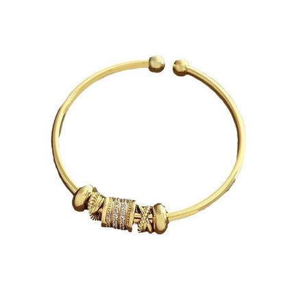 Adjustable Zircon Women's Bracelet