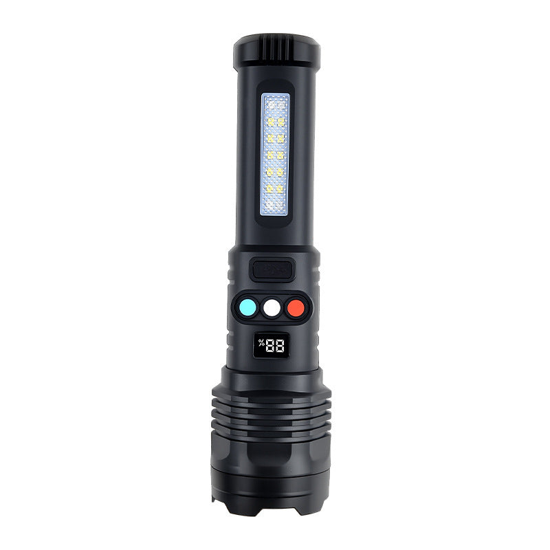 Adjustable Zoom Flashlight with Type-C Charging