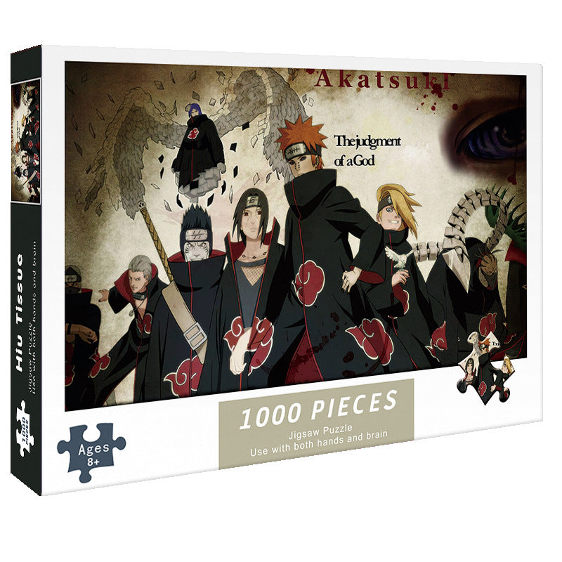 Adult 1000-piece jigsaw puzzle with various designs