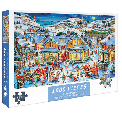 Adult 1000-piece jigsaw puzzle with various designs