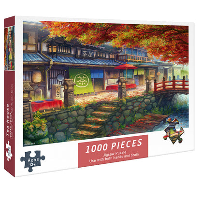 Adult 1000-piece jigsaw puzzle with various designs