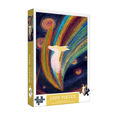 Adult 1000-piece jigsaw puzzle with various designs