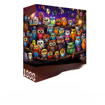 Adult 1000-piece jigsaw puzzle with various designs