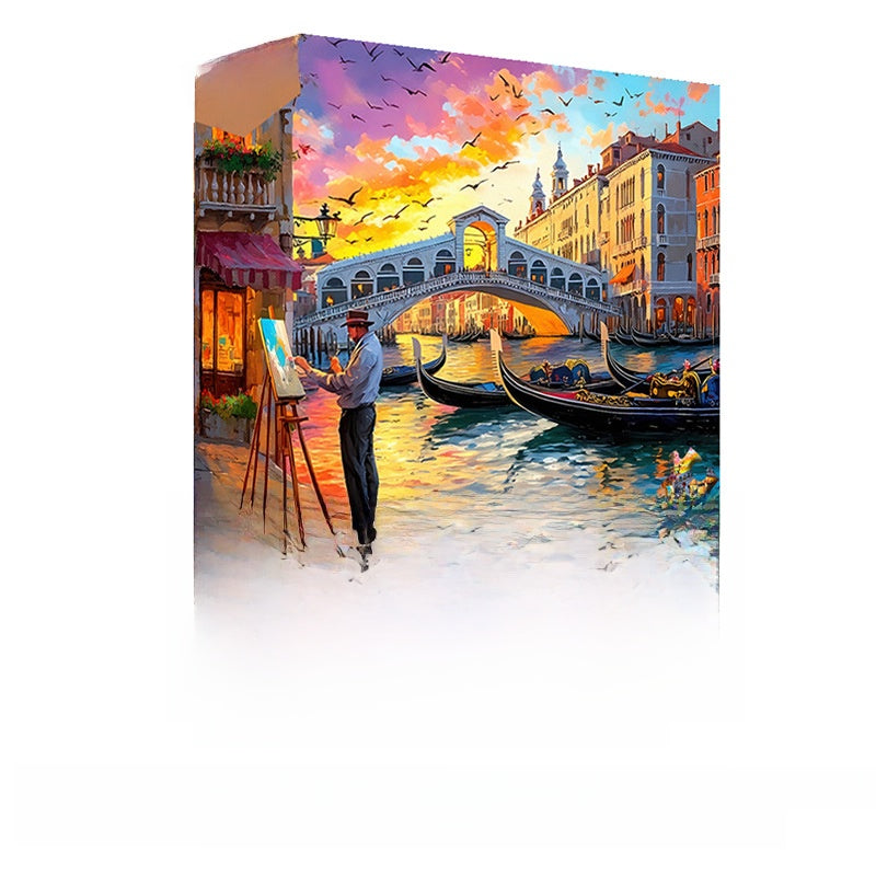 Adult 1000-piece jigsaw puzzle with various designs