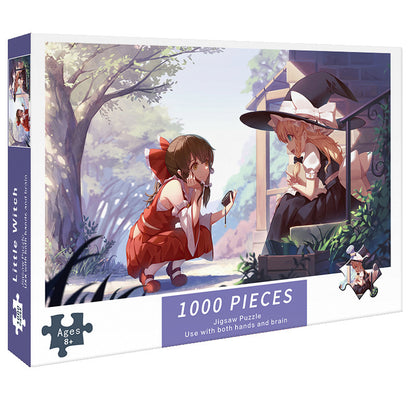 Adult 1000-piece jigsaw puzzle with various designs
